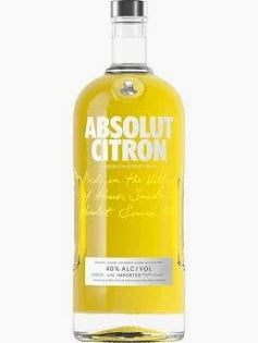 ABSOLUT VODKA CITRON 1.75LI LIQ