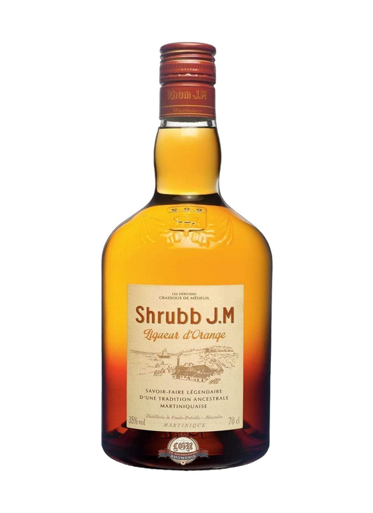 J M SHRUBB LIQUEUR ORANGE MARTINIQUE 700ML LIQ