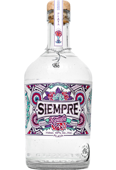 SIEMPRE TEQUILA PLATA 750ML