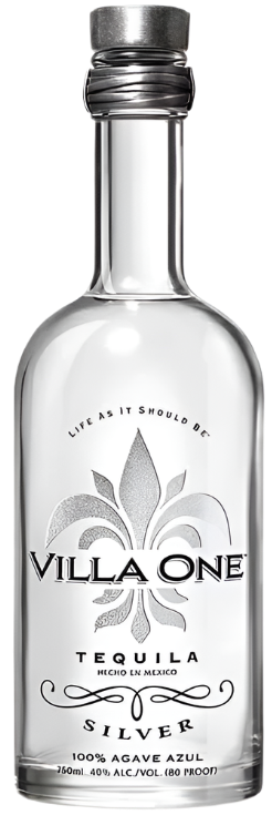 VILLA ONE TEQUILA SILVER 750ML Spirits
