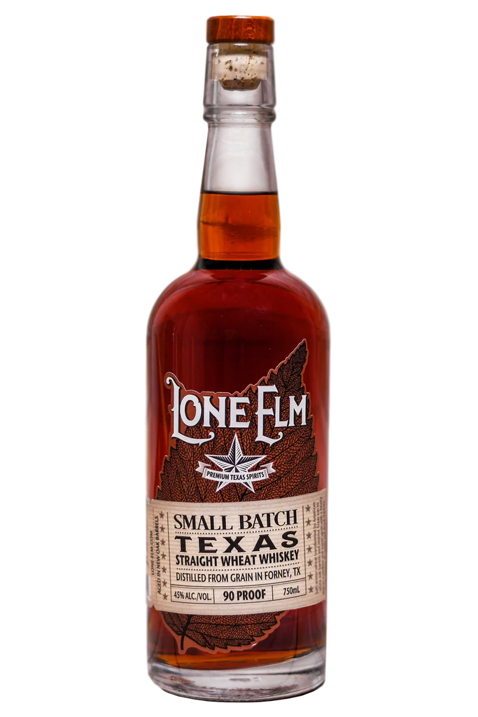 LONE ELM WHISKEY STRAIGHT WHEAT SMALL BATCH TEXAS 750ML