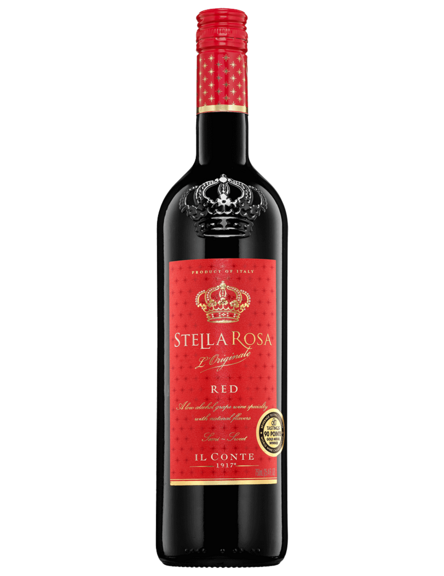 IL CONTE STELLA ROSA RED WINE ITALY 750ML Wine
