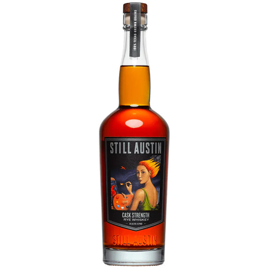 STILL AUSTIN RYE CASK STRENGTH BOTTLED IN BOND 100PF TEXAS 750ML