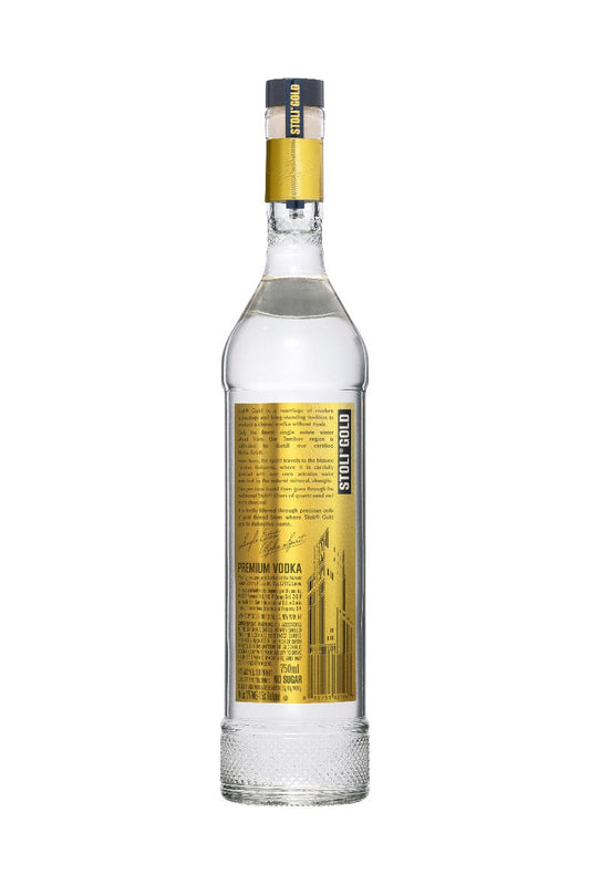 STOLICHNAYA VODKA GOLD 750ML