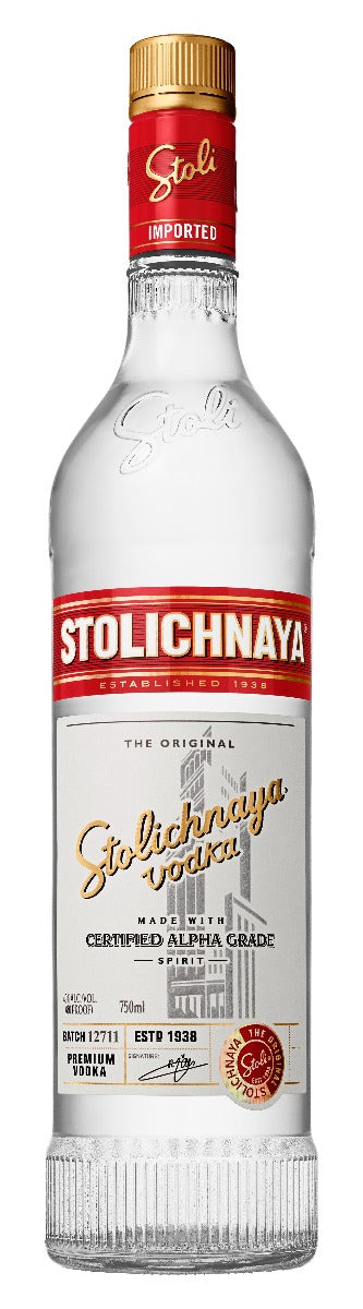 STOLICHNAYA VODKA LATVIA 750ML