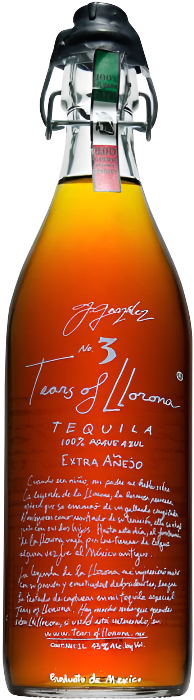 TEARS OF LLORONA NO 3 TEQUILA EXTRA ANEJO 1LI Spirits