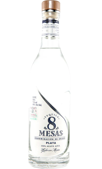 TEQUILA 8 MESAS TEQUILA SILVER 750ML - Remedy Liquor