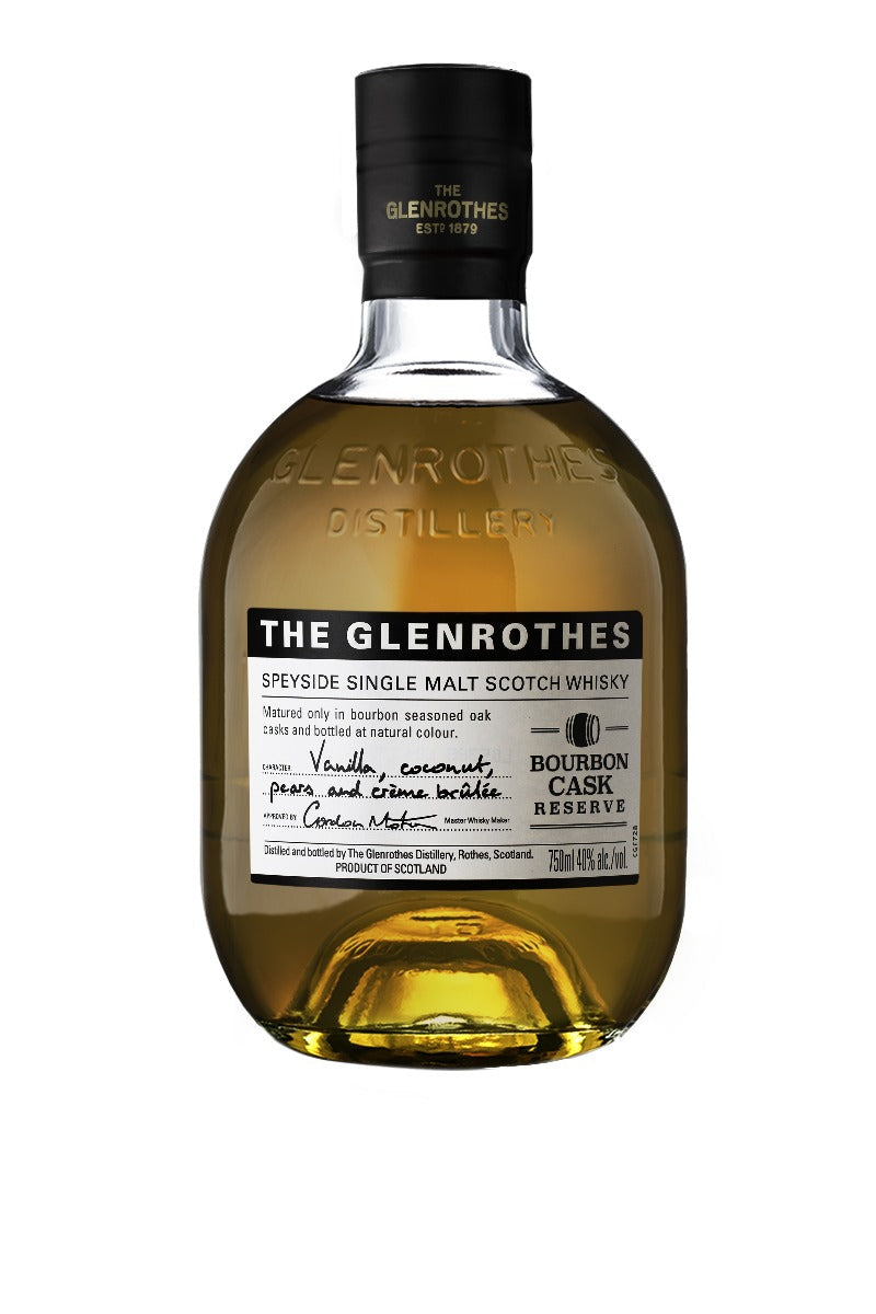 GLENROTHES SCOTCH SINGLE MALT SPEYSIDE RESERVE BOURBON CASK 750ML Spirits