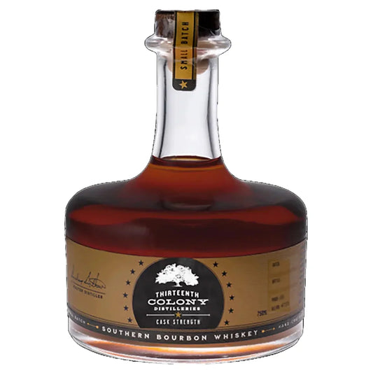 THIRTEENTH COLONY BOURBON CASK STRENGTH SMALL BATCH INDIANA 750ML LIQ