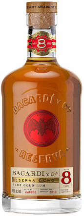 BACARDI RUM GRAN RESERVA 8YR 750ML