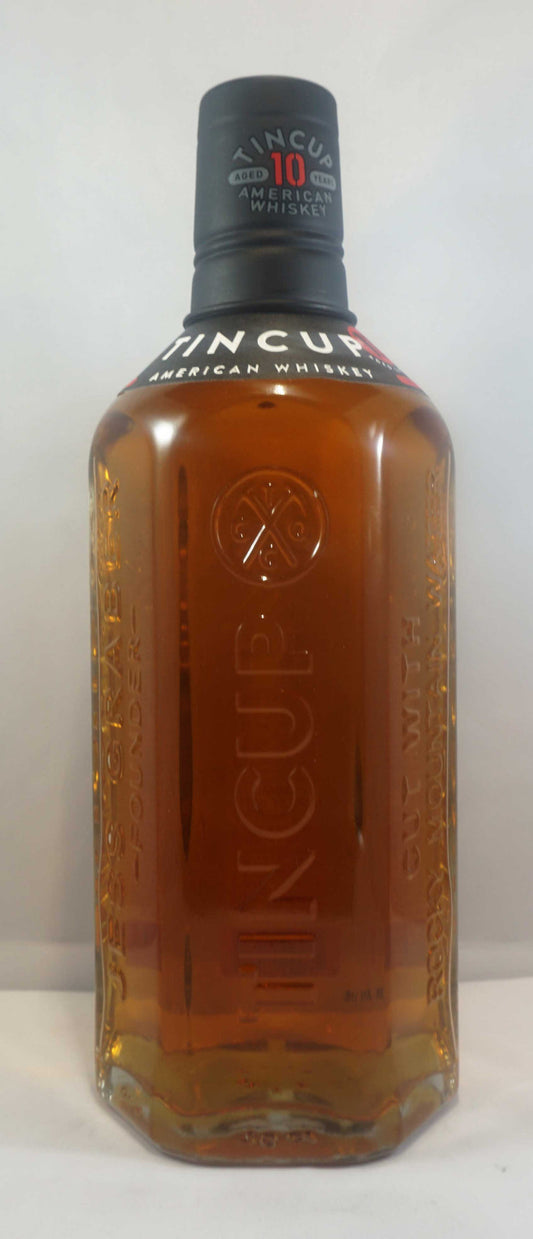 TIN CUP WHISKEY AMERICAN 10YR 750ML Spirits