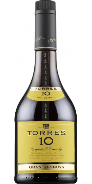 TORRES  BRANDY IMPERIAL GRAN RESERVE SPAIN 10YR 750ML