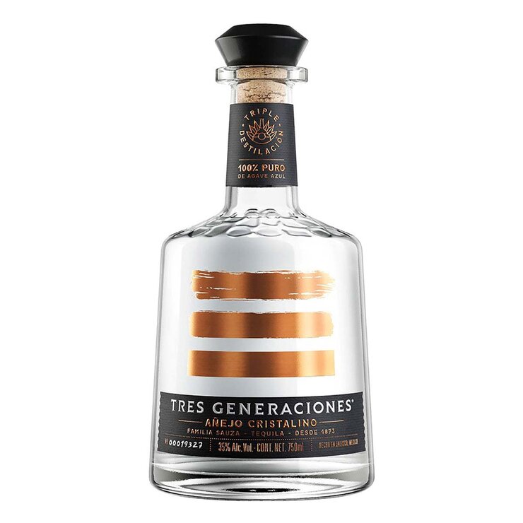 TRES GENERACIONES TEQUILA ANEJO CRISTALINO 750ML - Remedy Liquor