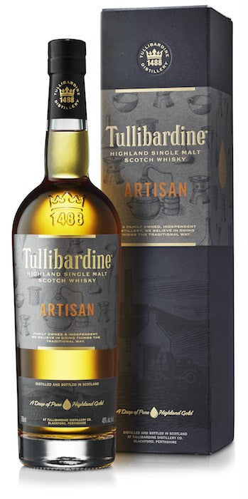 TULLIBARDINE ARTISAN SCOTCH SINGLE MALT 750ML - Remedy Liquor