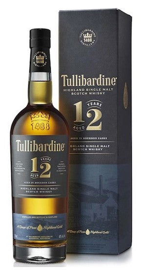 TULLIBARDINE SCOTCH SINGLE MALT 12YR 750ML