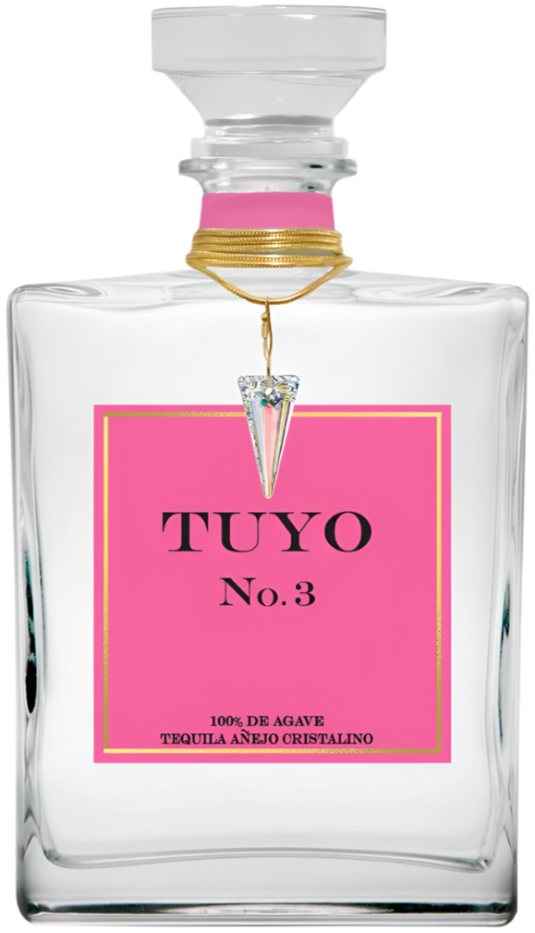 TUYO TEQUILA NO 3 ANEJO CRISTALINO 375ML
