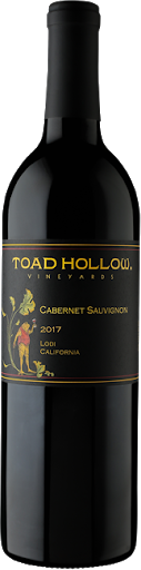 TOAD HOLLOW CABERNET SAUVIGNON LODI CALIFORNIA 2017