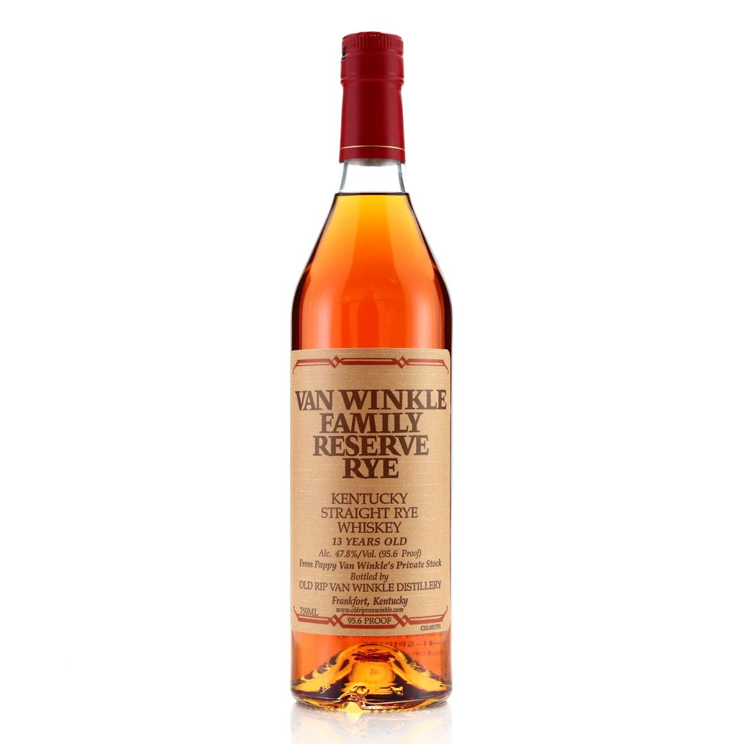 VAN WINKLE WHISKEY STRAIGHT RYE RESERVE 13YR 750ML - Remedy Liquor