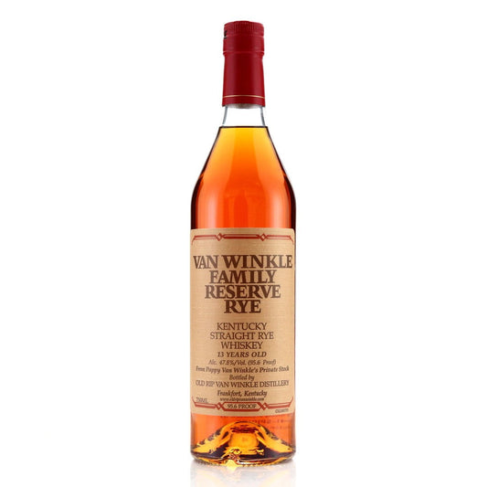 VAN WINKLE WHISKEY STRAIGHT RYE RESERVE 13YR 750ML - Remedy Liquor