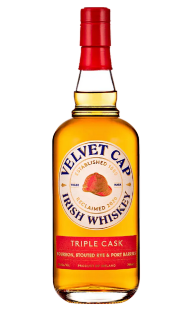 VELVET CAP WHISKEY TRIPLE CASK IRISH 750ML