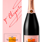VEUVE CLICQUOT CHAMPAGNE BRUT ROSE W/BOX FRANCE 750ML Wine