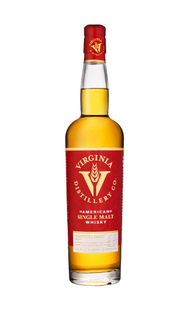 VIRGINIA DISTILLERY CO AMERICAN WHISKY SINGLE MALT CABERNET CASK SELECT VIRGINIA 700ML LIQ