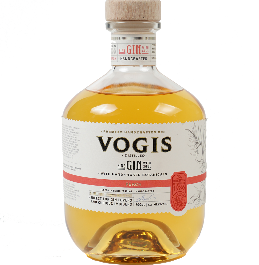 VOGIS GIN DRY WITH SOUL PEACH FLAVORED ARMENIA 700ML