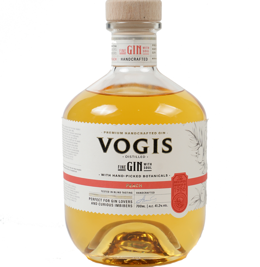 VOGIS GIN DRY WITH SOUL PEACH FLAVORED ARMENIA 700ML LIQ