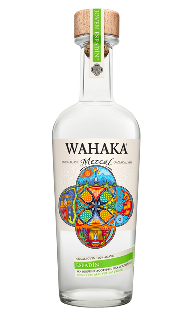 WAHAKA MEZCAL JOVEN ESPADIN 750ML