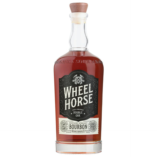WHEEL HORSE BOURBON DOUBLE OAK KENTUCKY 750ML LIQ