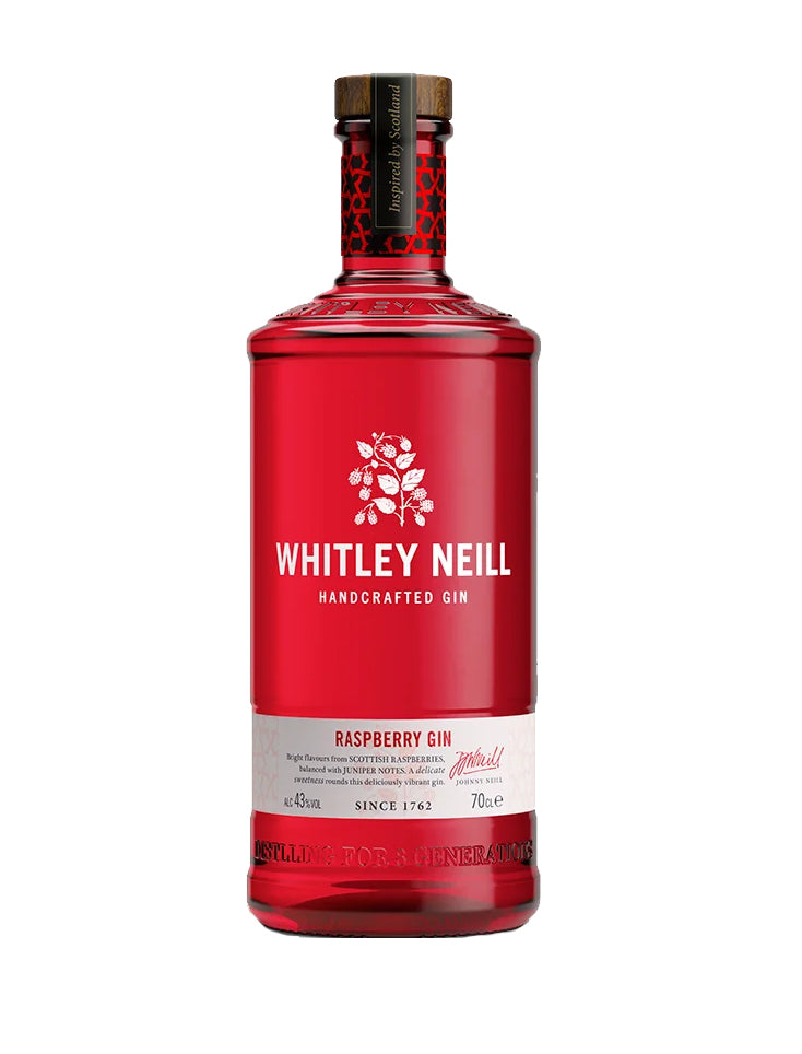 WHITLEY GIN DRY RASPBERRY FLAVOR UNITED KINGDOM 750ML