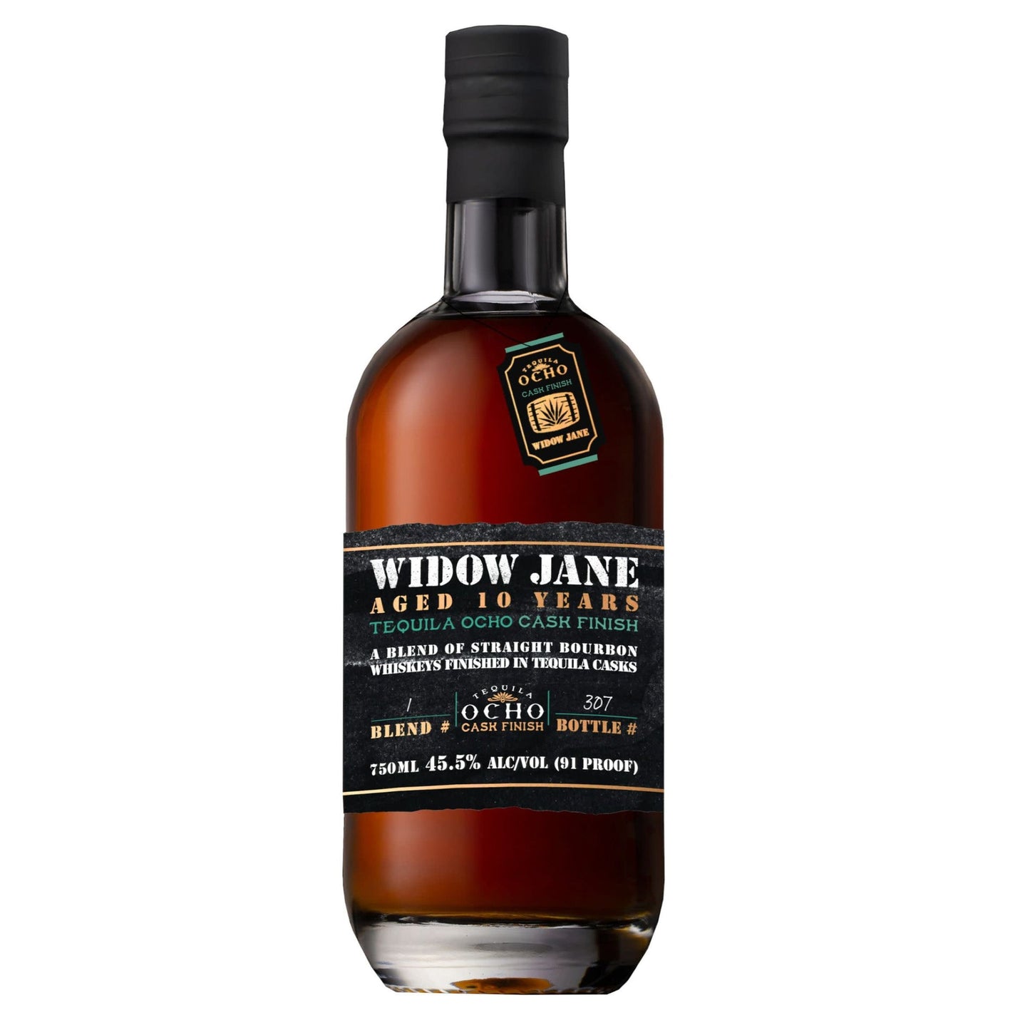 WIDOW JANE BOURBON TEQUILA OCHO CASK FINISH NEW YORK 10YR 750ML LIQ