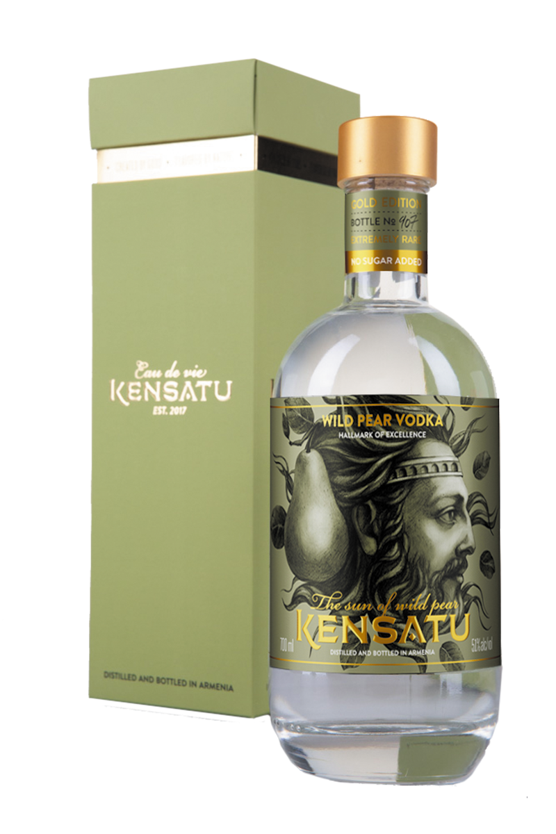 KENSATU BRANDY WILD PEAR ARMENIA 750ML - Remedy Liquor