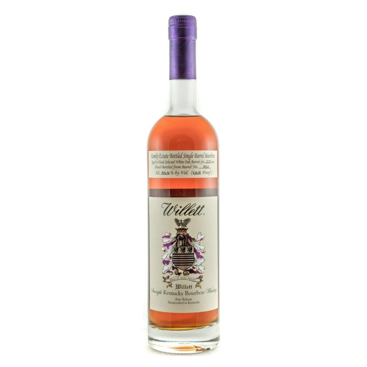 WILLETT BOURBON FAMILY ESTATE SINGLE BARREL KENTUCKY 10YR 750ML LIQ