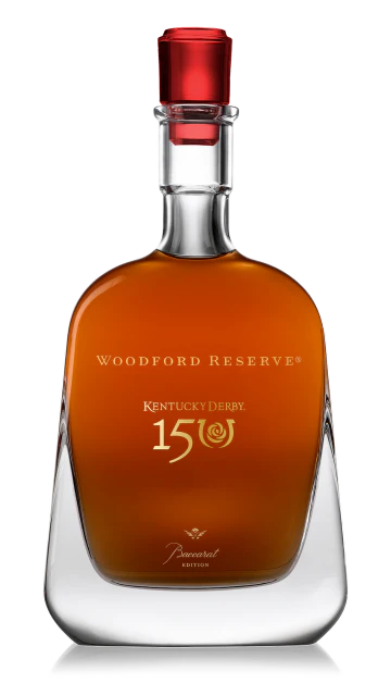 WOODFORD RESERVE BOURBON BACCARAT DERBY 150TH ANNIVERSARY KENTUCKY 700ML