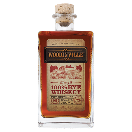 WOODINVILLE WHISKEY RYE STRAIGHT WASHINGTON 750ML