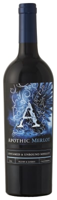 APOTHIC MERLOT UNTAMED & UNBOUND CALIFORNIA 2021 WINE