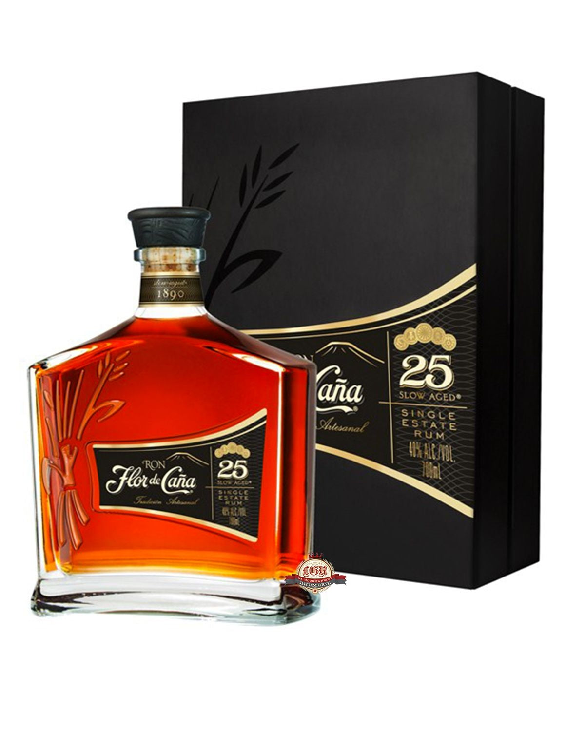 FLOR DE CANA RUM CENTENARIO SINGLE ESTATE 25YR 750ML