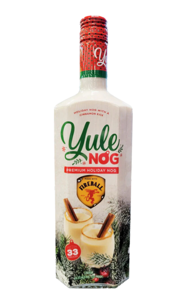 YULE NOG LIQUEUR PREMIUM HOLIDAY NOG MADE WITH FIREBALL 750ML