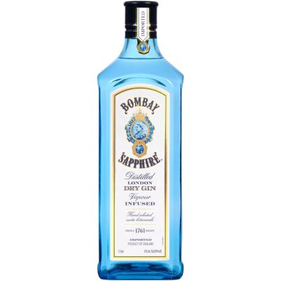 BOMBAY SAPPHIRE DRY GIN 1LI