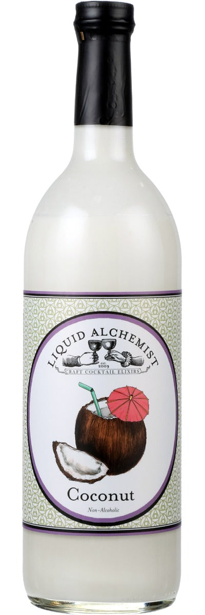 LIQUID ALCHEMIST COCKTAIL ELIXIR COCONUT NON ALCOHOLIC 750ML