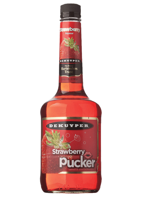 DEKUYPER PUCKER STRAWBERRY 1LI