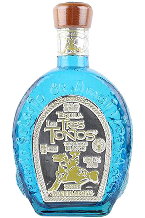 LOS TRES TONOS TEQUILA BLANCO 750 ML