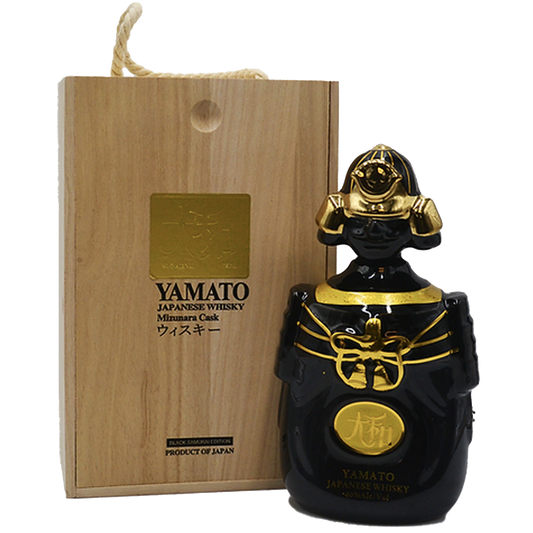 YAMATO WHISKY MIZUNARA CASK BLACK SAMURAI EDITION JAPAN 750ML