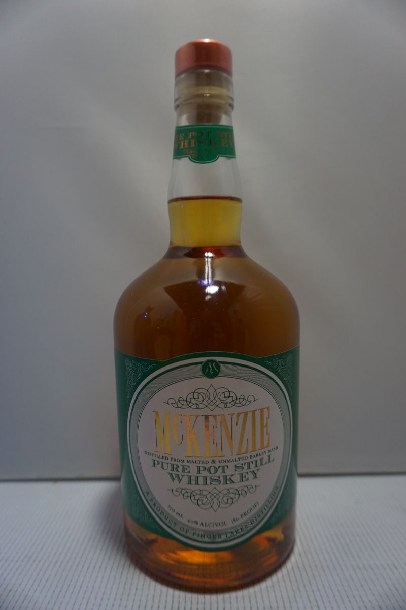 McKENZIE WHISKEY PURE POT STILL NEW YORK 750ML