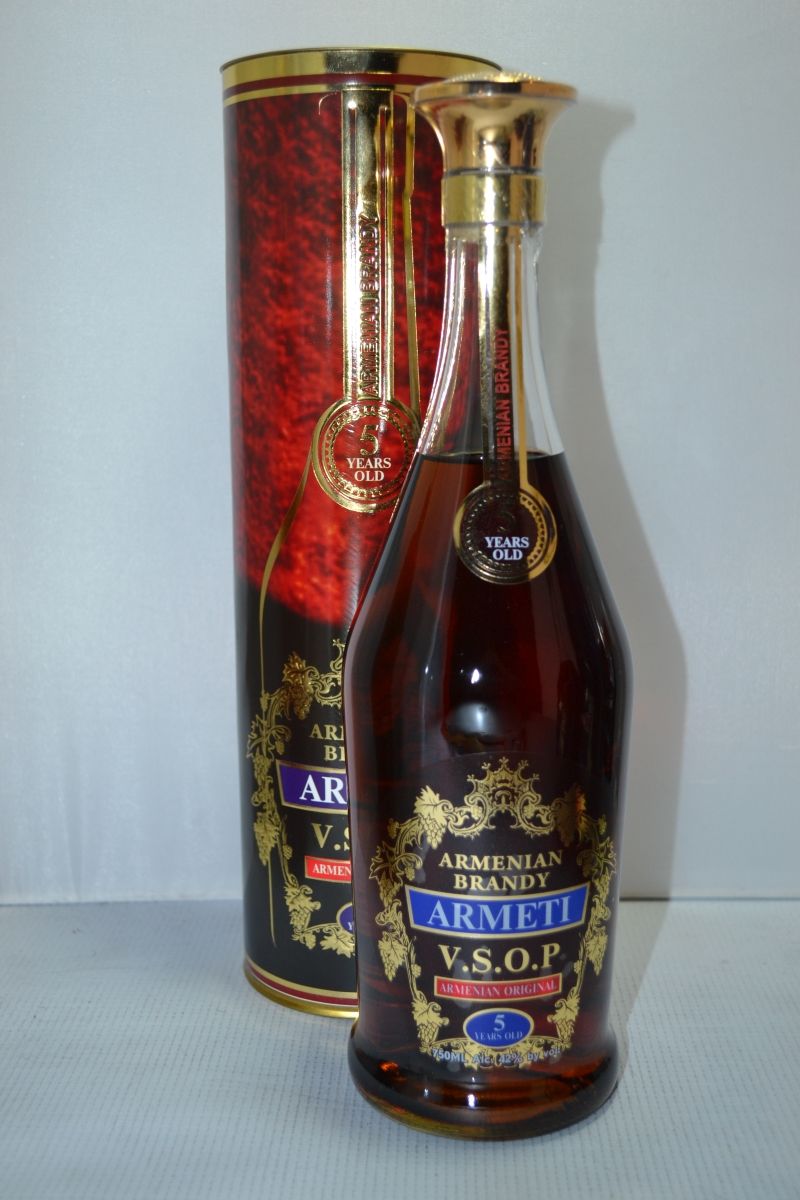 ARMETI BRANDY VSOP ARMENIA 5YR 84PF 750ML - Remedy Liquor
