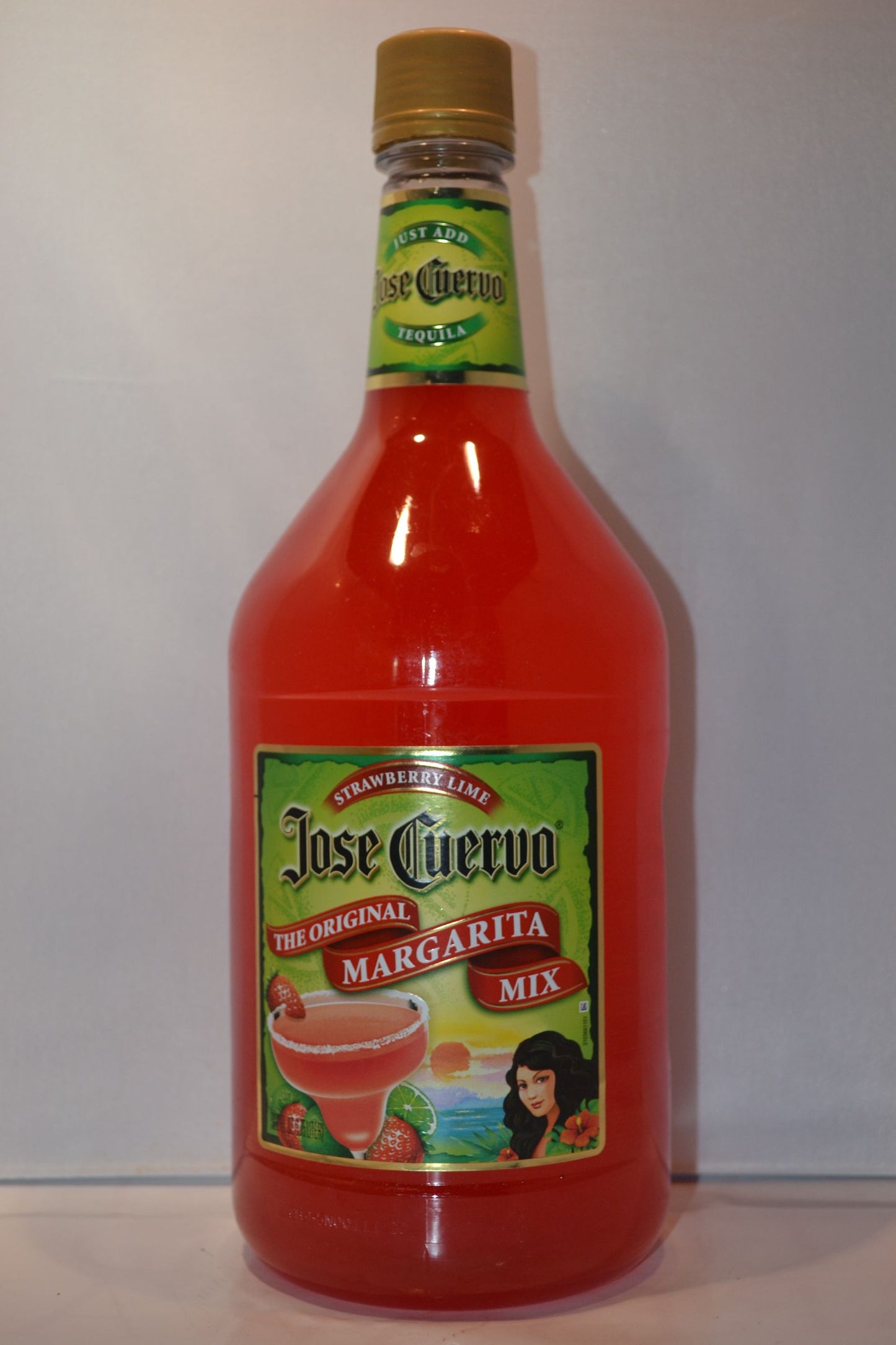 JOSE CUERVO MARGARITA MIX STRAWBERRY 1.75LI