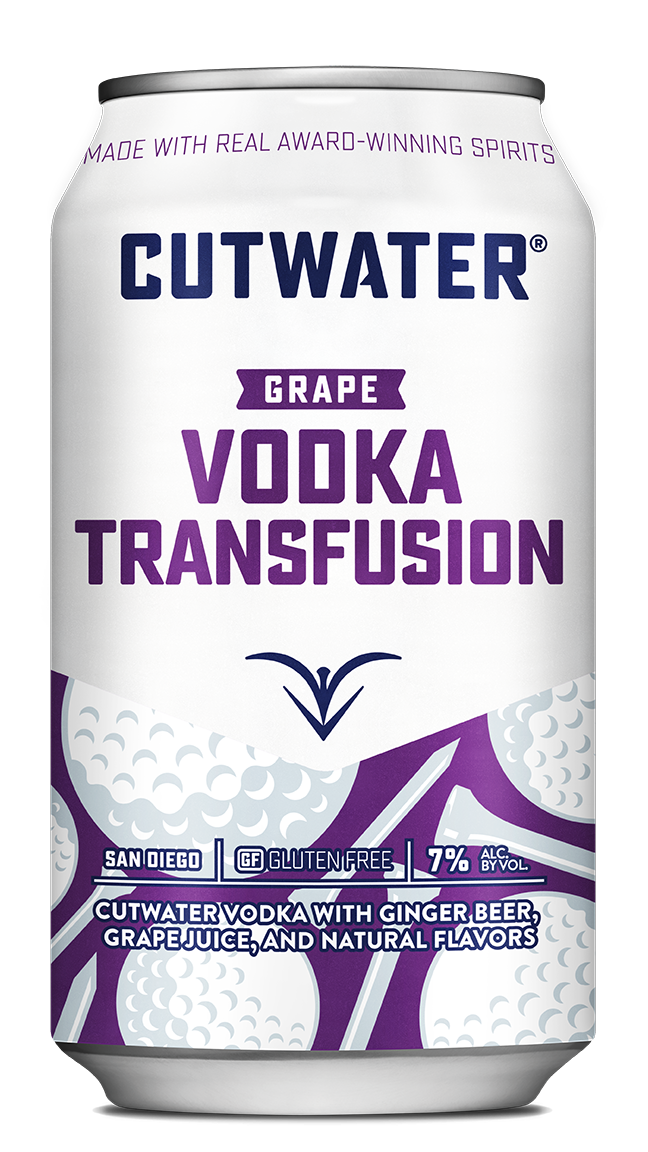 CUTWATER FUGU VODKA TRANSFUSION COCKTAIL 10PF 4X12OZ CANS