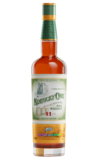 KENTUCKY OWL WHISKEY RYE MARDI GRAS XO CASK KENTUCKY 11YR 750ML