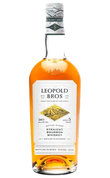 LEOPOLD BROS BOURBON STRAIGHT 100PF COLORADO 5YR 750ML